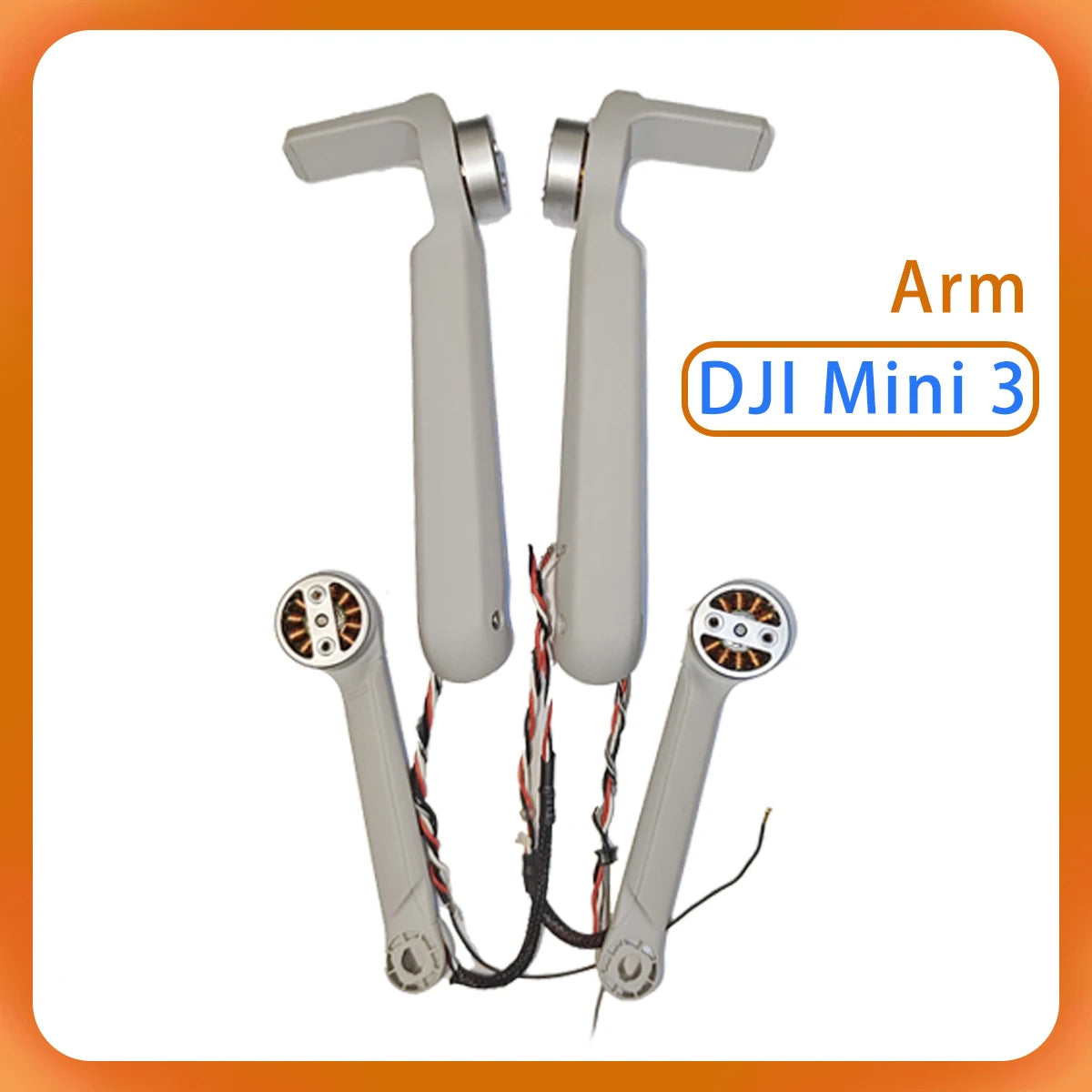 Original Mavic Mini 3 Motor Arm Mini 3 Power Arm with Engine Motor, for DJI Mini 3 Left, Front, Right and Rear Motor Arms