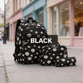 Hot Sale Student Daisy 3-Piece Set Bag Large Capacity Backpack College Style Lightweight Fashion Multi Compartment Lightweight Design