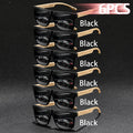 6PCS Fashion Classic Square Sunglasses Men Women Driving Fishing Retro Running  leisure Trendy Lightweight protective glasses