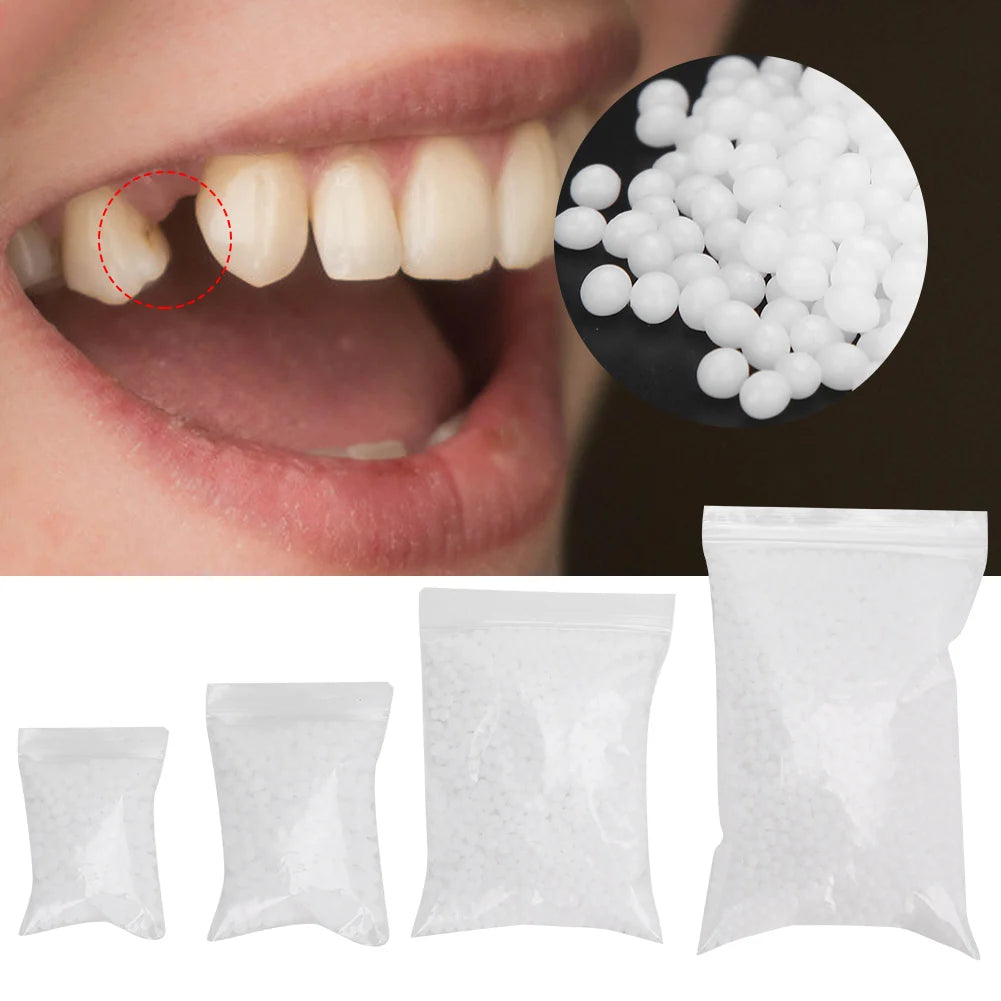 Tooth Repair Bead Broken Teeth Repair Temporary Tooth Repair Beads for Missing Broken Teeth Dental Tooth Filling Material