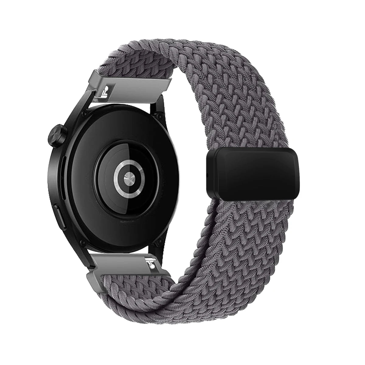 18/20/22 Braided Loop for Garmin Venu/3/3s/Forerunner 265S/265/645 Band Elastic Wristband Magnetic Buckle for Garmin VivoMove3
