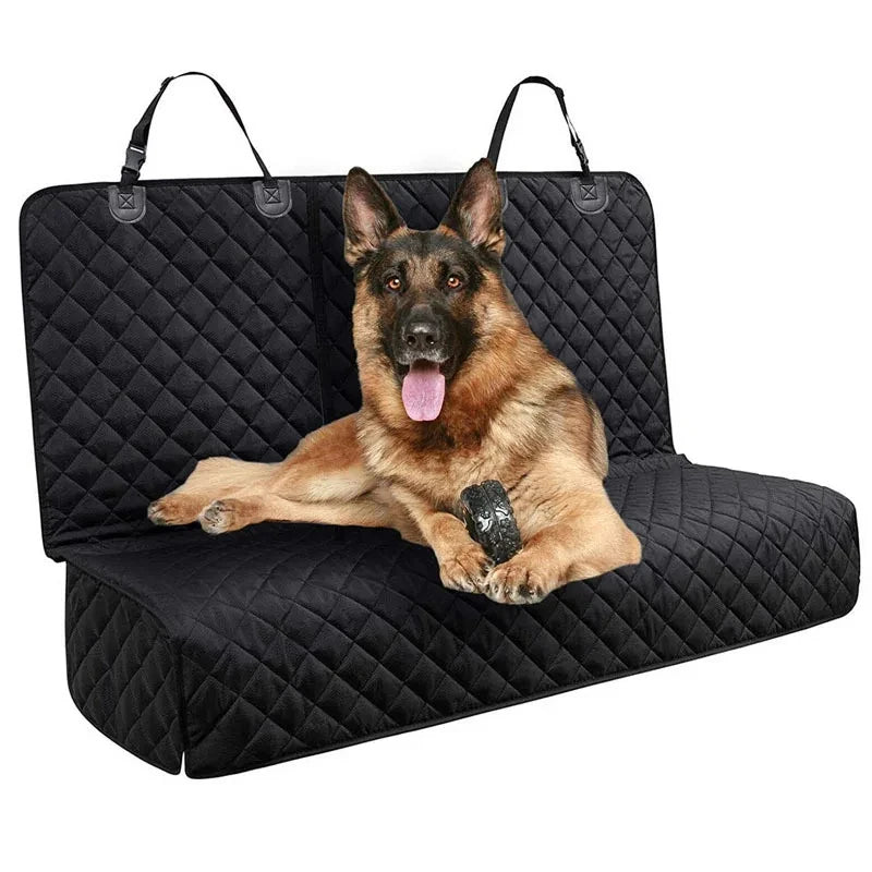 Car Dog Seat Cover For Back Seat Waterproof Auto Rear Pet Seat Protector Mat Nonslip Universal Safety Carrier For Outing Dogs
