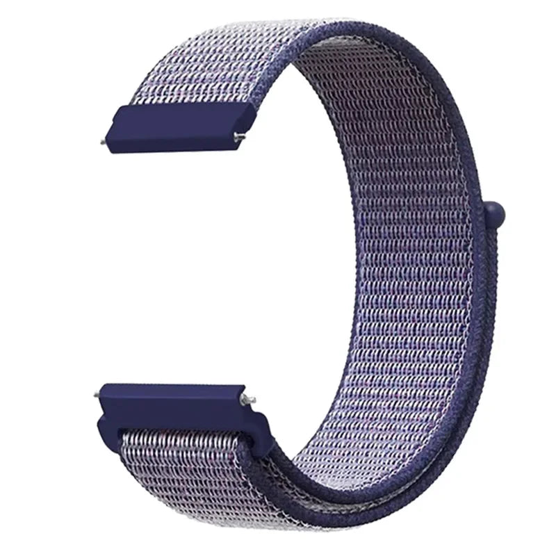Nylon Loop For Garmin Forerunner 965 255 265 745 Bracelet For Garmin Vivoactive 6 5 4 3/Venu 2 3/Active/Chronos 22mm 20mm Strap
