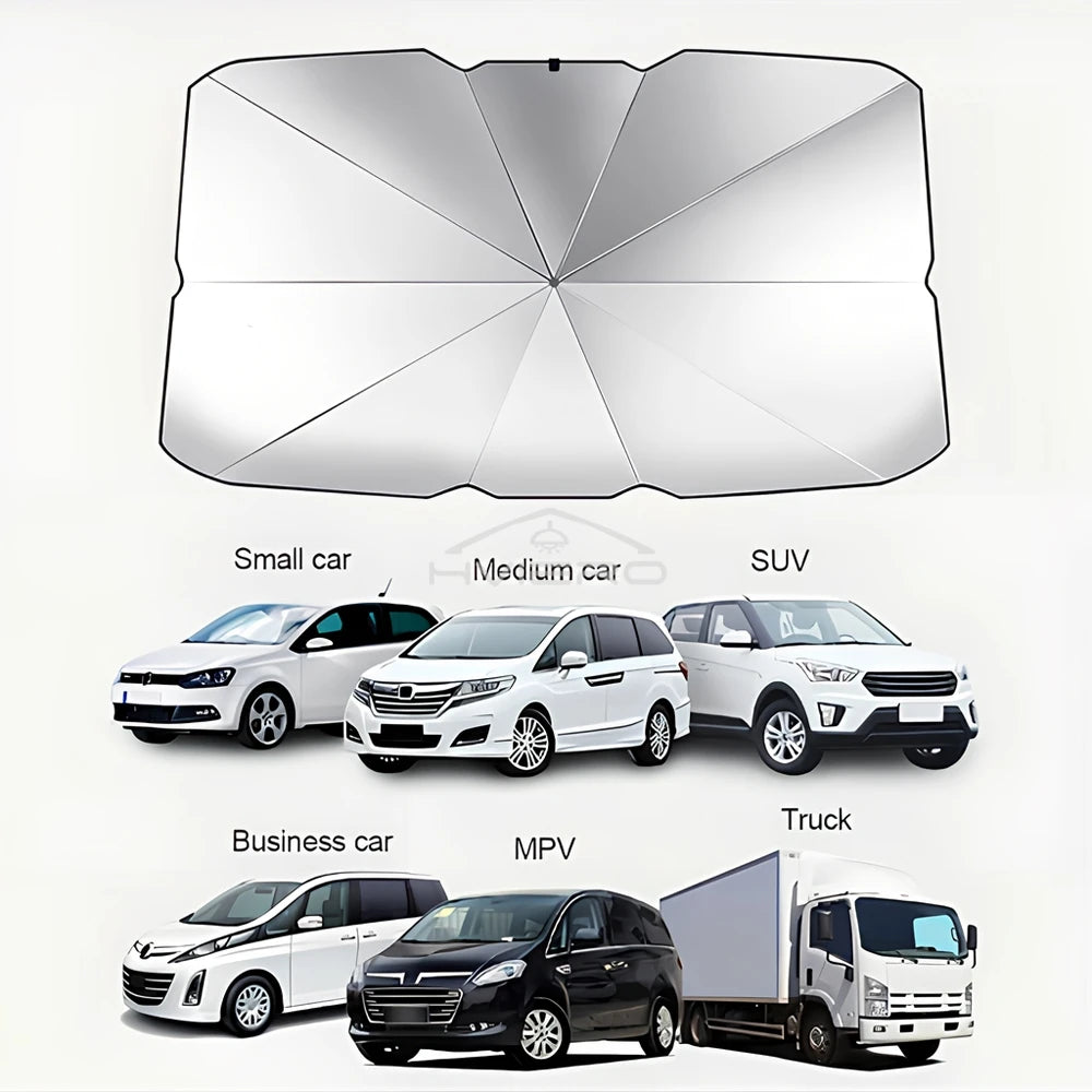 Multi Purpose Convenient Foldable Car Windshield Sunshades Interior Protechor Accessorie Part Auto Parasol Umbrella Front Covers
