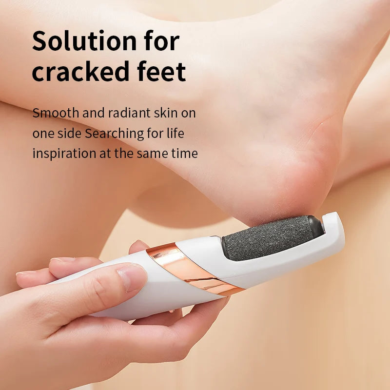 Automatic Electric Foot Grinder Pedicure Callus Remover - Dead Skin Removal Foot Beauty Machine for Personal Hygiene