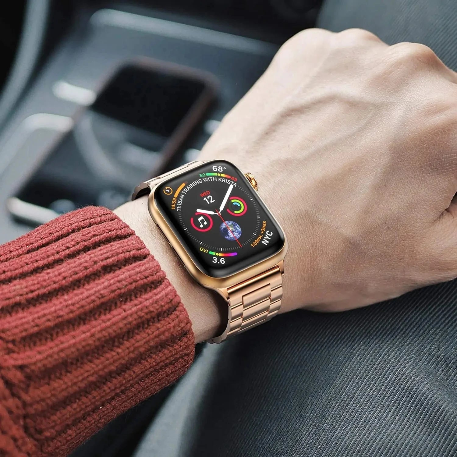 Strap For Apple Watch Band 44mm 40mm 45mm 41mm Ultra 2 49mm 42mm 44 45 mm Watchband Steel Bracelet iwatch Series 7 8 9 se 4 5 6