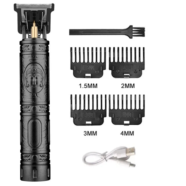 Professional Carving Hair Clipper For Men T9 Electric Hair Cutting Machine Barber Rechargeable Provide Comfortable Shave Clipper