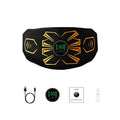 Smart Waist Abdominal Toning Belt Muscle Toner Abdominal Massager Abs Trainer Home Office Workout Fitness Equiment
