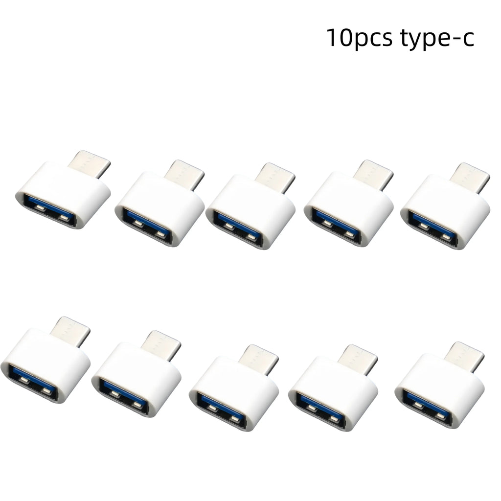 1/10/pcs USB 3.0 OTG Adapter Type-C/Micro USB Male to USB Female Converter for Mobile Phone Tablet