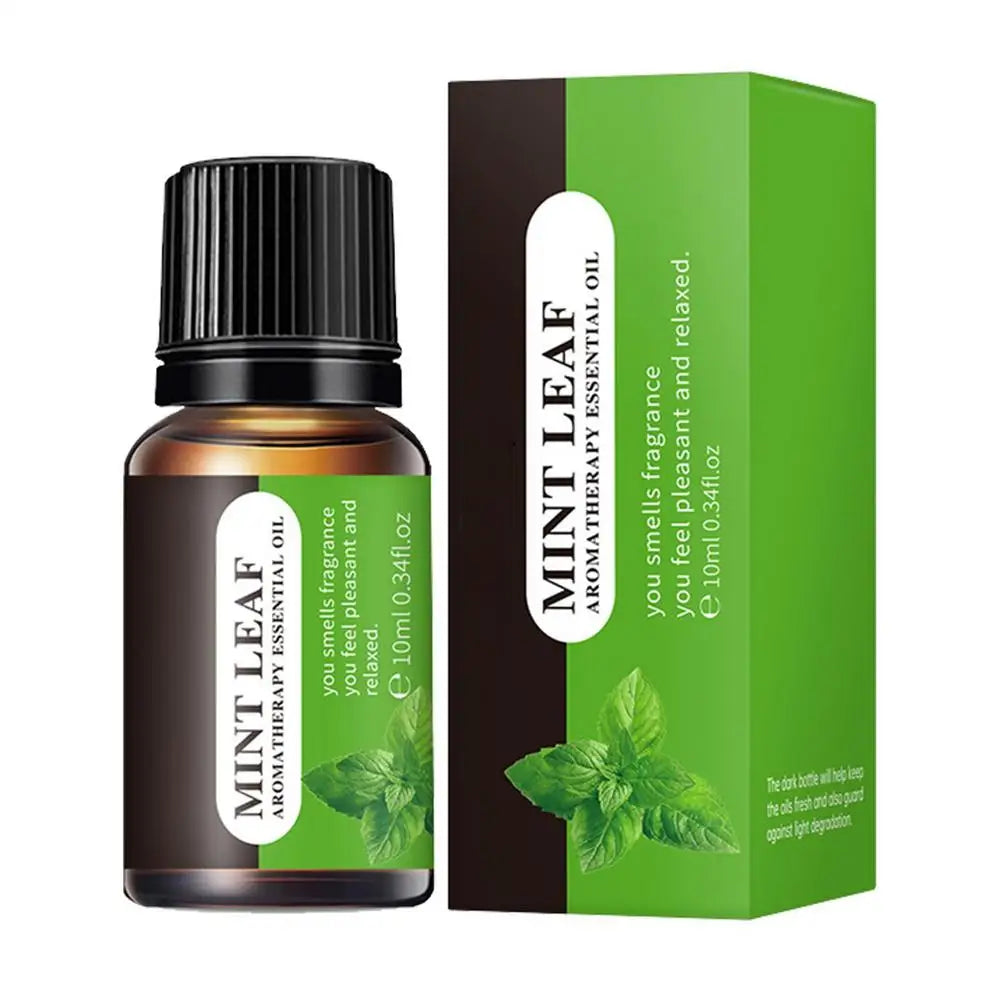 1pc Citronella,bergamot, Sandalwood, Peppermint Essential Oil For Diffusers Aromatherapy Sleep Meditation Candles & Massage