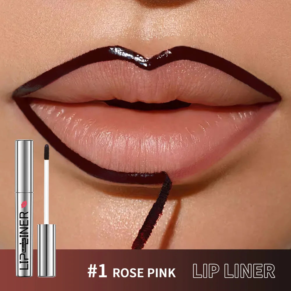 Peel Off Lip Stain Magic Lips Tattoo Long Lasting Waterproof Smudge Proof Transfer Proof Cosmetic Matte Lip Liner Pencil