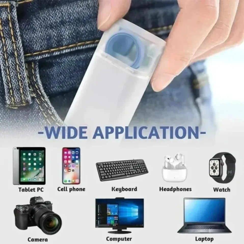 7 In 1 Multifunctional Cleaning Tool Mobile Phone Screen Cleaning Laptop Keyboard Cleaning Brush Bluetooth Headset Cleaning Pen