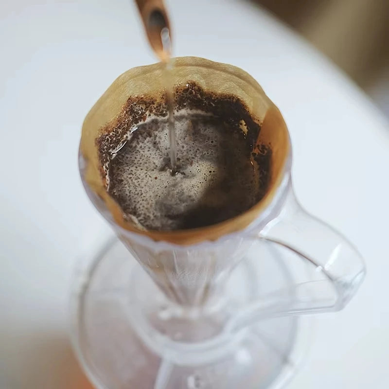 V-Shaped Coffee Dripper,Filter Cup,Resin,for 27 Degree Disposable Coffee Filter Paper,Espresso Drip Holder,Coffee Accessories