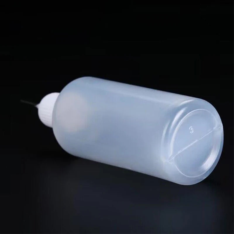 100-5ML Needle Tip Glue Applicator Plastic Bottle Essential Oil Injection Pigment Bottle Mobile Phone Dropper Repair Tool