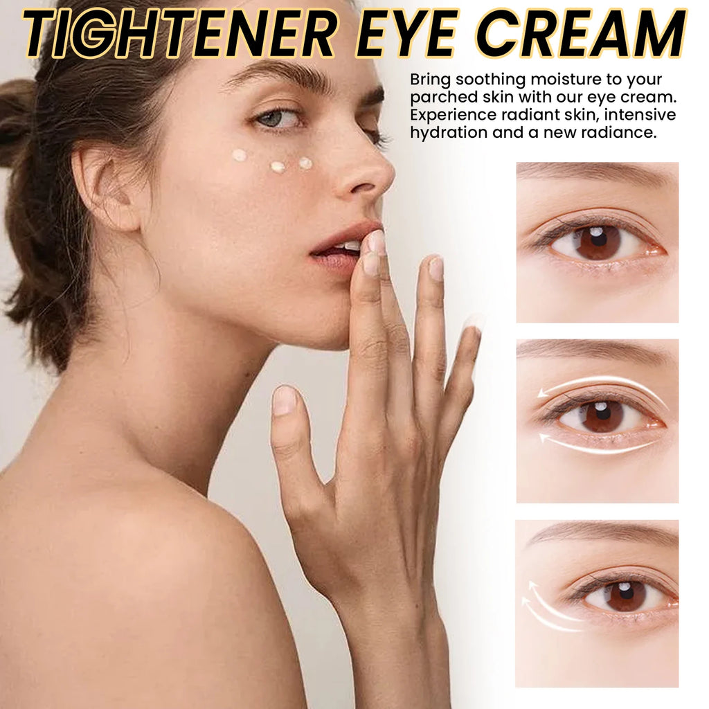 Instant Firming Eye Cream Firming Skin Around Eyes Reduce Dark Circles Eye Bags Moisturizing Eye Massage Cream Skin Care 15ml