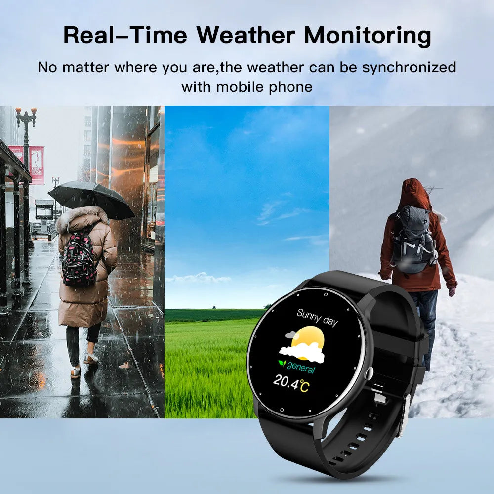NEW Fashion Men Smart Watch Wireless Call Digital Fitness Tracker IP68 Waterproof Sport Smartwatch for Women Android Phones 2026