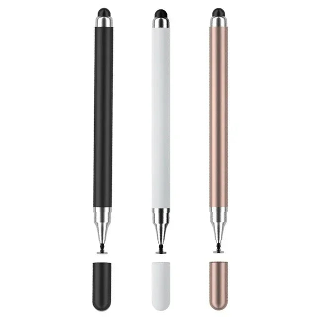 3/1Pcs Tablet Mobile Phone Universal 2 IN 1 Capacitive Stylus Pen Drawing Pens for IPhone Android All Capacitive Touch Screens