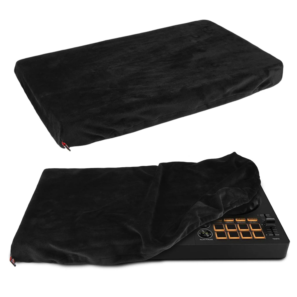 Dust Cover for Pioneer DDJ-FLX4 DJ Controller with Elastic Band Short Plush Soft Protective Sleeve Case Reusable Dustproof Cover