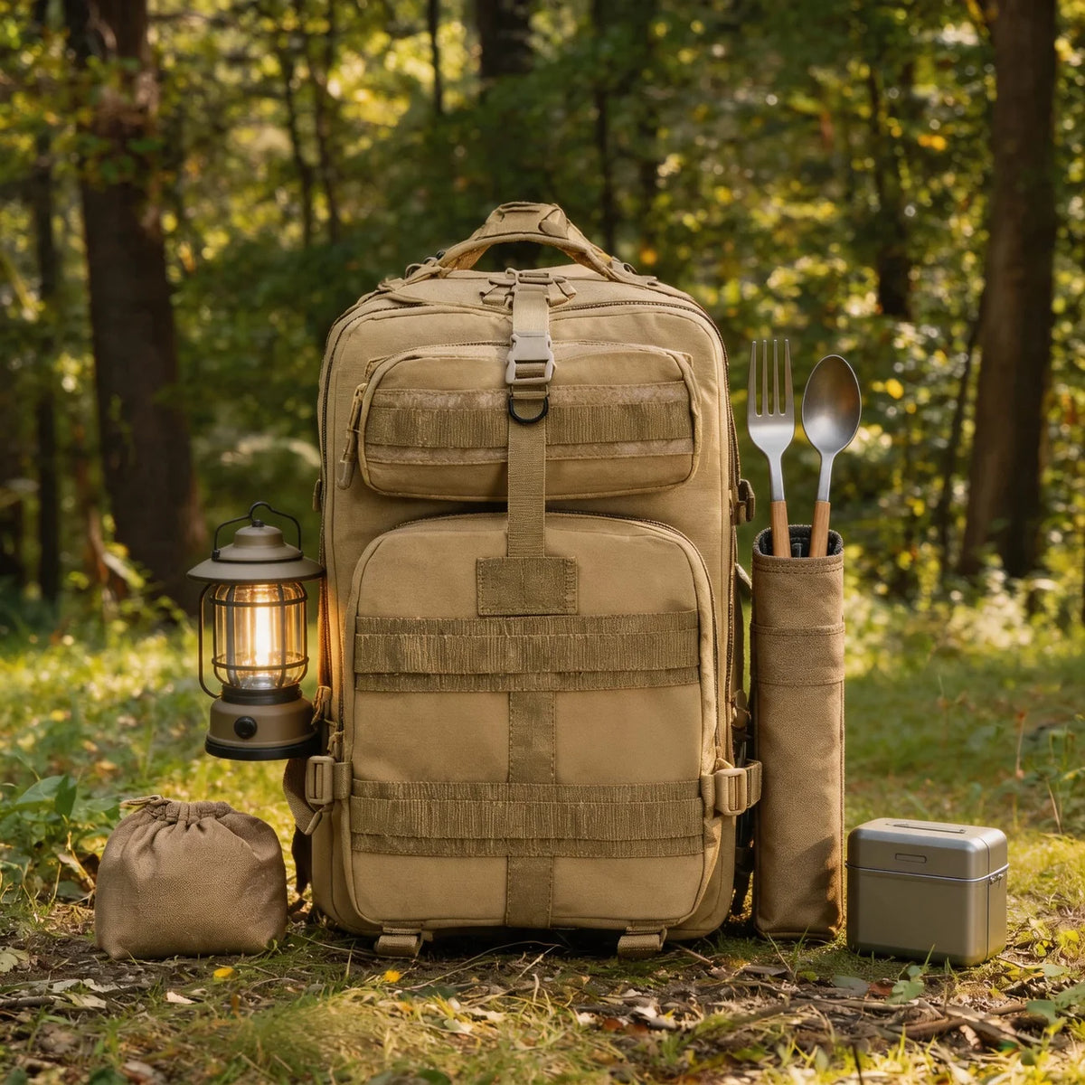 Lightweight 20L Small Backpack for Hiking and Daily Commuting Trips