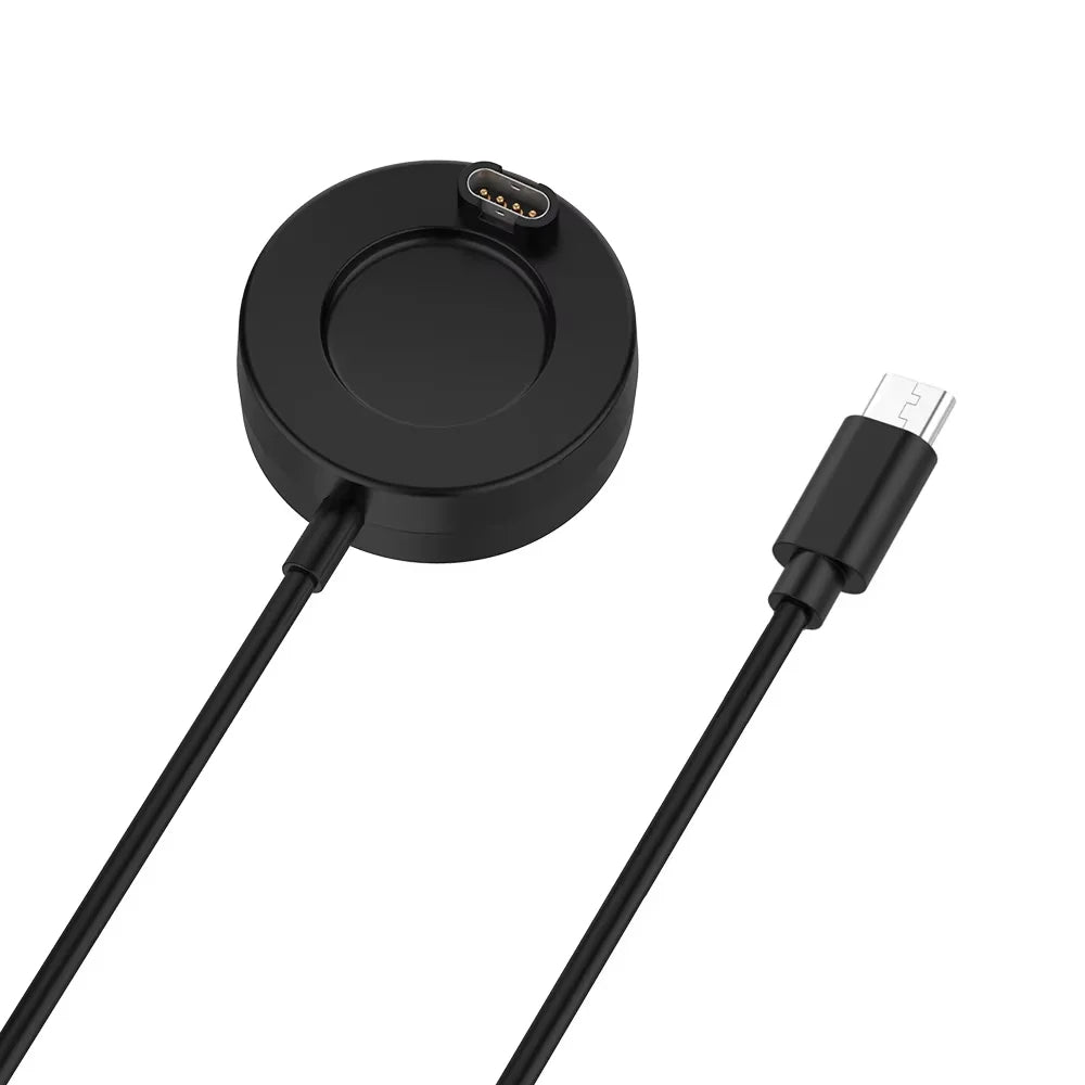 Charger Dock for Garmin Vivoactive 3 4 4S/ Fenix 5 5S 5X 6 6S 6X / Venu 2 2S Sq USB Charging Cable Stand Station