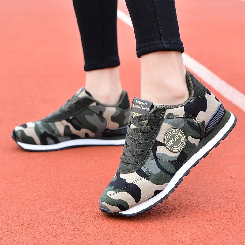 2022 Spring High Top Wedge Platform Sneakers Women Casual Shoes Hidden Heels Ladies Sneakers Camouflage Women Shoes Basket Femme