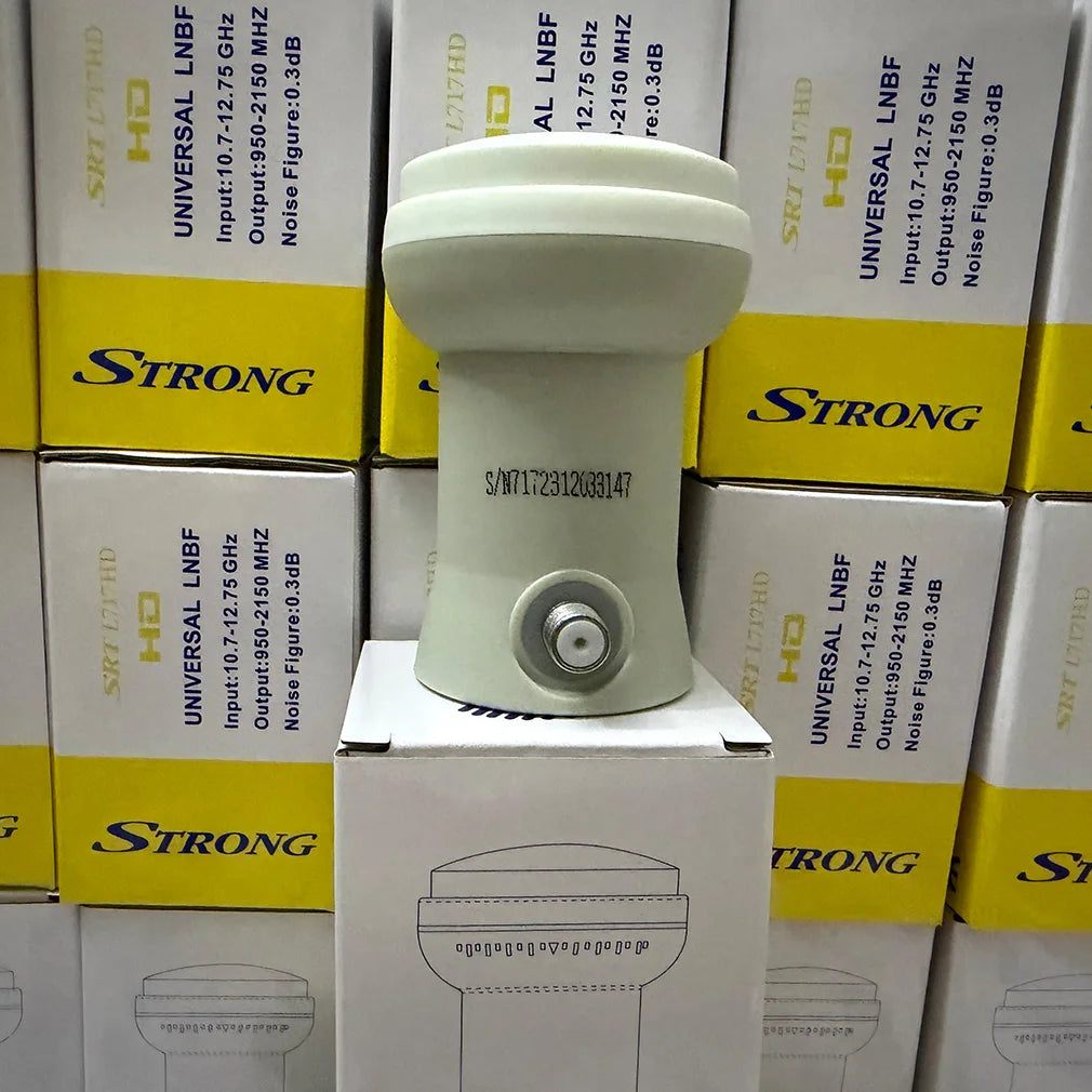 Full HD Satellite TV Receiver Universal Single LNB L9.75/10.6 KU Lnb 1 Output LNBF Waterproof Satellite Dish LNB Digtal KU-BAND