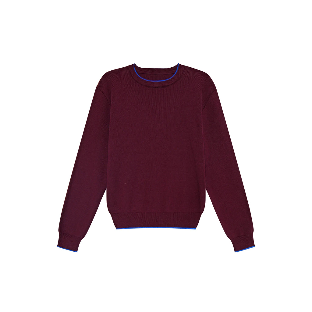 2026 Mali's AW Burgundy Color Collection Girls Dresses Boy Embroidery Shirt Solid Skirts Children Clothing Knitted Tops Outfits