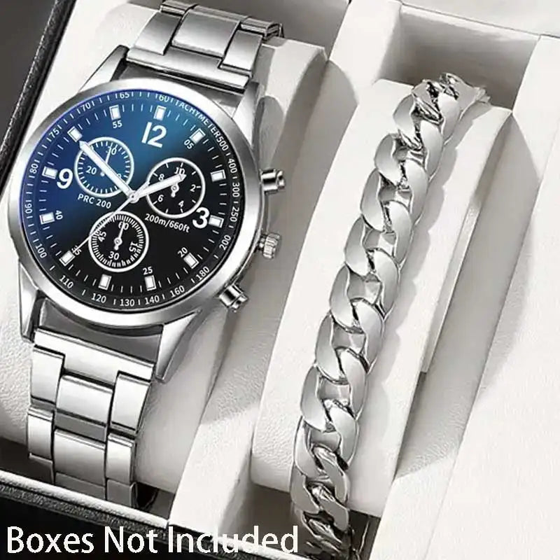 Round Quartz Bracelet Watch – Four Styles