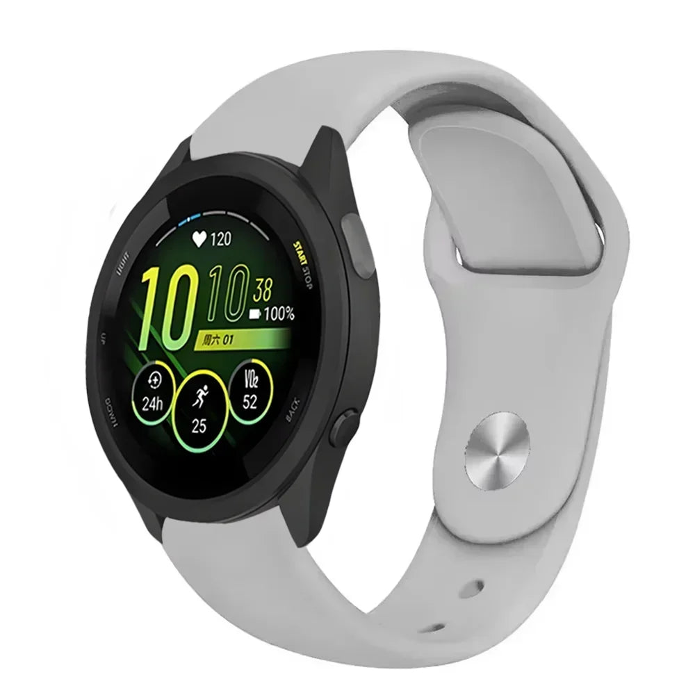18mm 20mm 22mm Silicone Strap for Gramin Venu 3 3S 2 Active 5 Vivoactive 5 Bracelet Garmin Forerunner 165 55 965 265 265S Correa