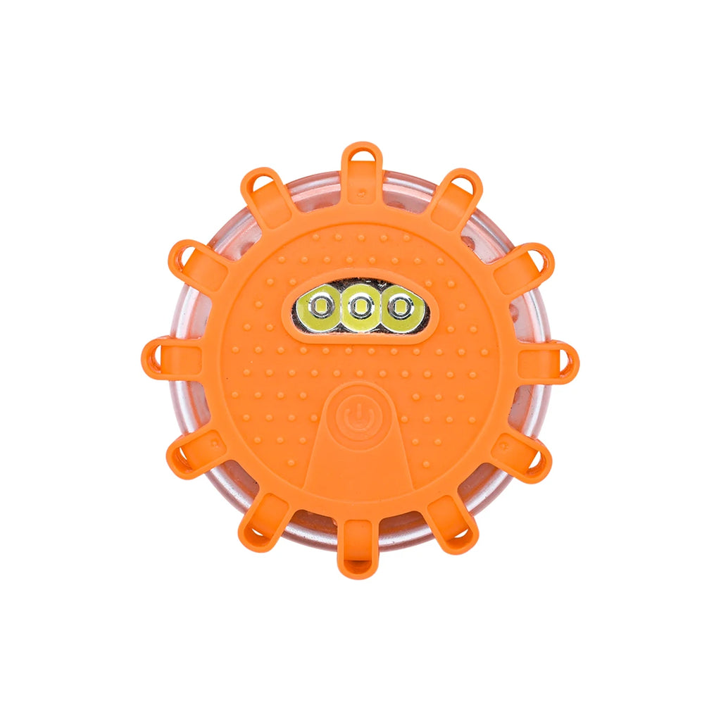 Magnetic LED Strobe Warning Light Portable Car Road Rescue Safety Flashing Lights Roadside Auto Signal Beacon Lamp Accessory
