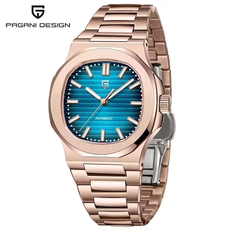 PAGANI DESIGN 2026 New Watches mens Luxury Seagull ST16 Mechanical Mens Automatic Watches Sapphire Stainless Steel Waterproof