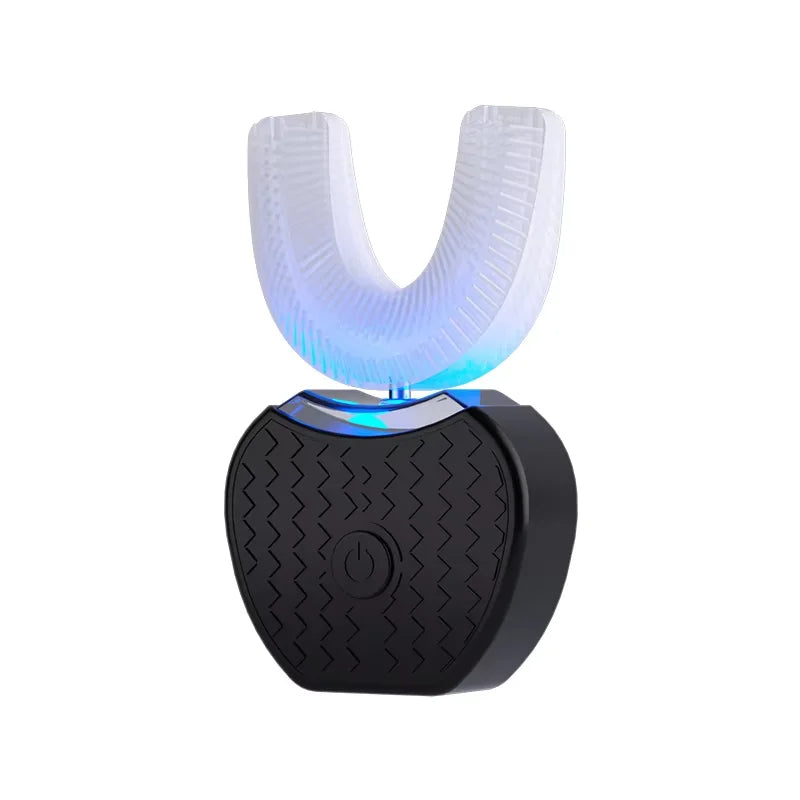 U-Shaped Ultrasonic Toothbrush With 3 Modes, 360° Ultrasonic Technology, Adult Silicone Electric Toothbrush For Automatic Teeth Whitening, Oral Care Device.
