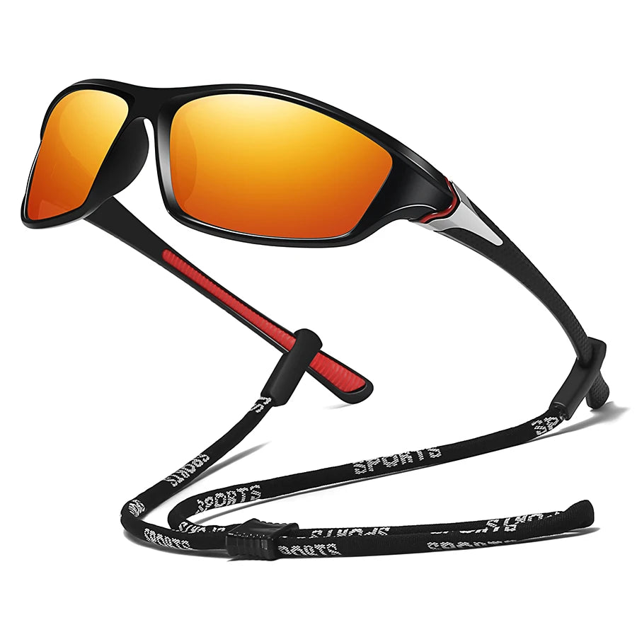 Men And Women  Eyewear Outdoor Sports Sunglasses With Chain Cycling Climbing Skiing Fishing Vintage Sun Glasses