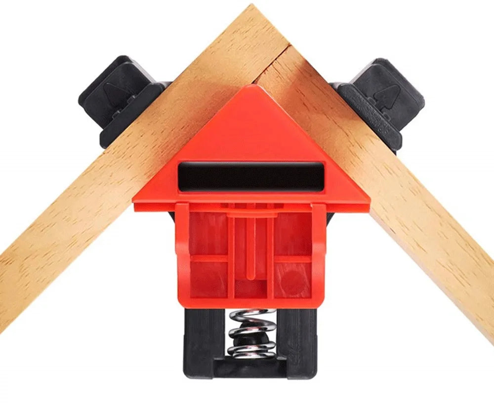 90 Degrees Right Angle Clamp DIY Woodworking Hand Tools Picture Frame & Glass Holder Corner Clamp for Home Improvement