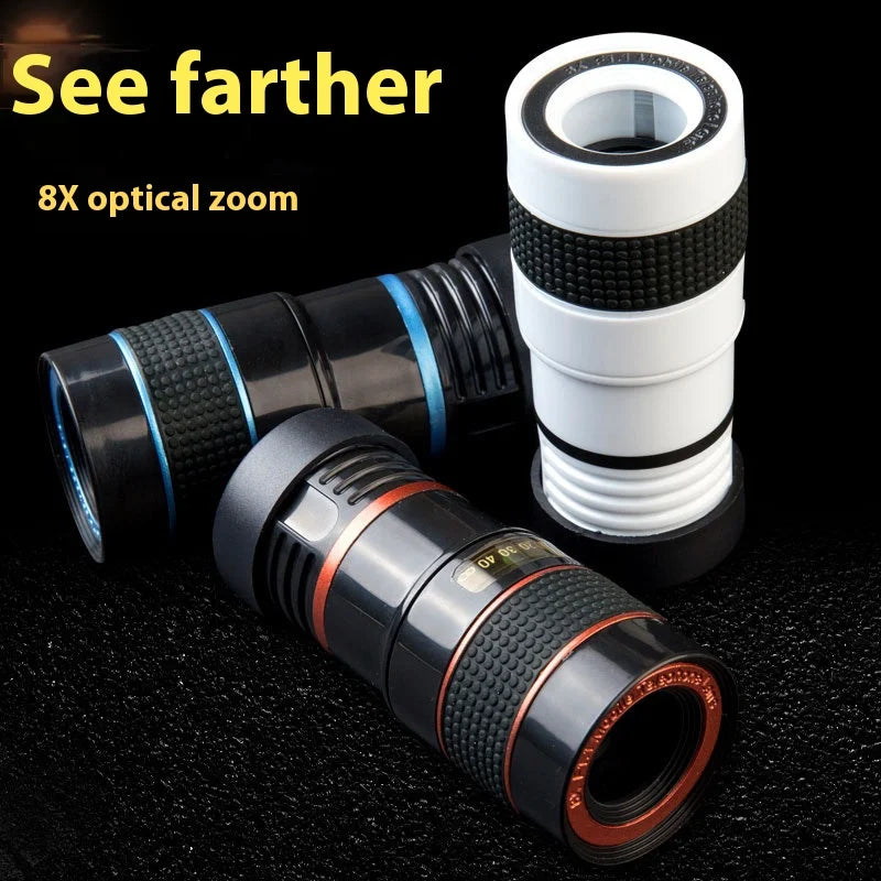 Telephoto Phone Lens Camera Universal Zoom Lens High Definition Focusing Effect Photography Large Light Transmission High Colour