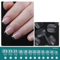 Nail Tips Full Cover Soft Gel False Nail Capsules Various Shapes and Styles for Professional Nail Extension DIY 120Pcs