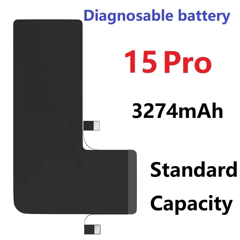 Wholesale Diagnostic Battery Standard Capacity 0 Cycle No Pop Up 100% Heath On IOS 18 26 For Iphone 12 13 14 15 Pro Max