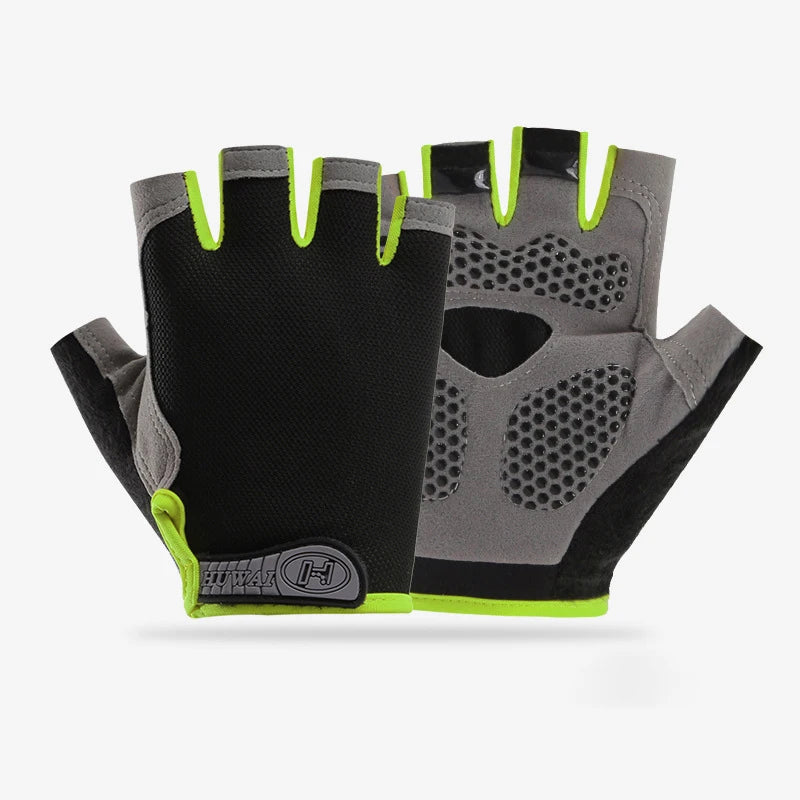 Gym Gloves Fitness Training Fingerless Men Women Bodybuilding Exercise Sports Gloves for Cycling Bicycle Anti Slip Breathable