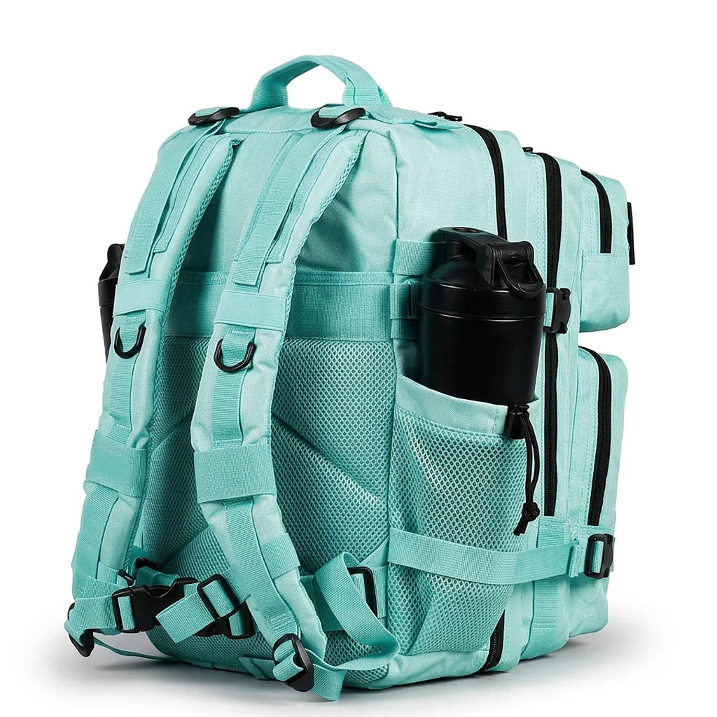 35L Tactical Backpack for Women Men Molle Outdoor Travel Camping Hiking Bag Sports Weekend Athlete Gym Rucksack Dual Cup Holders