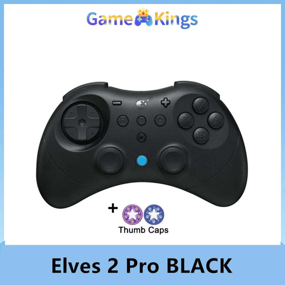 GuliKit Elves 2 Pro Wireless Gaming Controller for Switch 2,Windows,iOS & Android, Hall Effect Joysticks,1000Hz Polling Rate