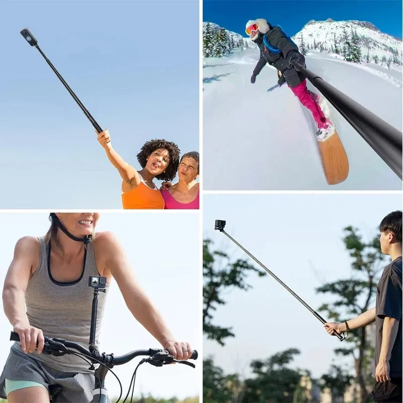 Bullet Time Bundle Handheld Tripod Selfie Stick for X5 X4 X3 X2 One RS Action Camera