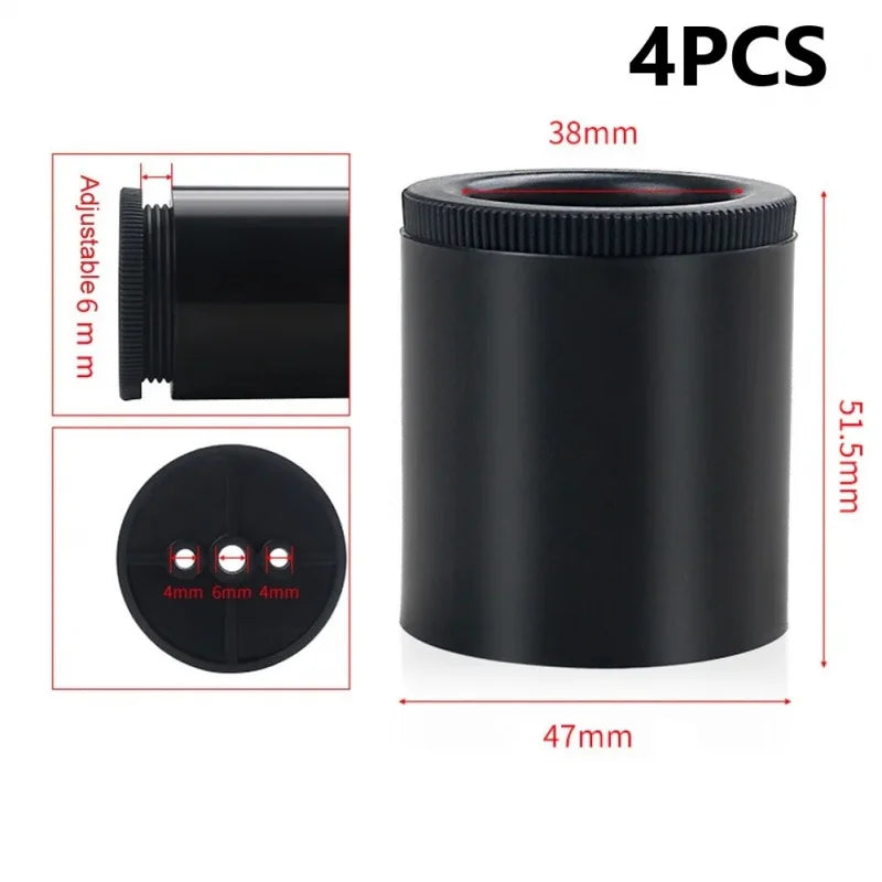 4 Only ABS Round Adjustable Furniture Heightening Pads Heavy-duty sofa cabinet support legs Furniture heightening pad accessorie