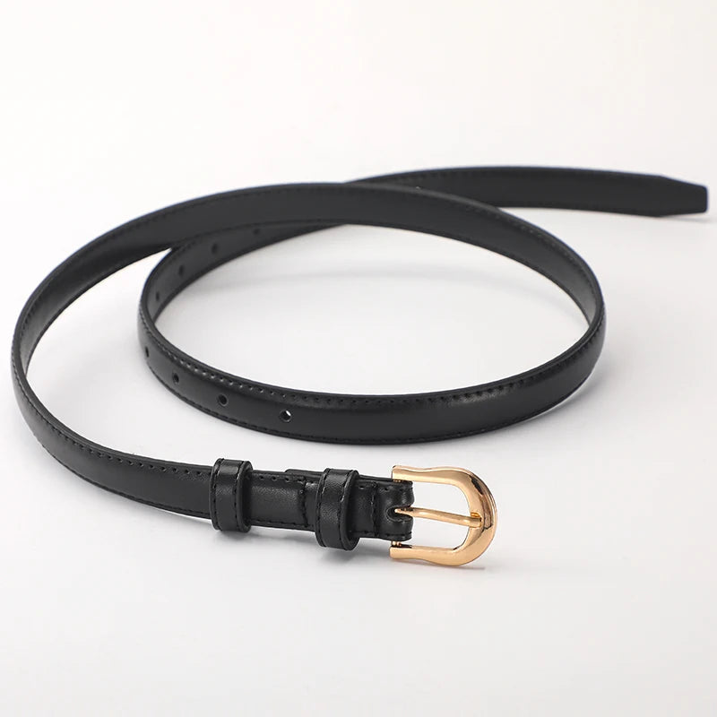 New Women's Pin Buckle Multi-function Belt With Exquisite Skirt Jeans Accessories Simple Birthday Gift