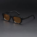 Set of 4 Men's Fashion Glasses Unisex Square Retro Decorative Sun Glasses Personalized Fashion Accessory Sunglasses