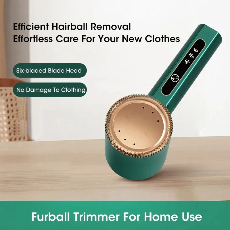 Portable Electric Lint Remover USB Rechargeable Hair Ball Trimmer Fuzz Remover for Sweater Cardigan Clothes