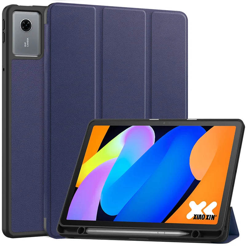 Coque For Lenovo Idea Tab 11 TB336FU Case With Pen Holder Magnetic Leather Fold Smart Cover For Xiaoxin Pad 11 2025 TB335FC Case