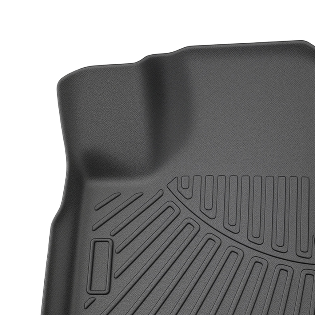 Black Car Carpet Floor Mats for Toyota Highlander Hybrid LE/Limited 14-19 TPE