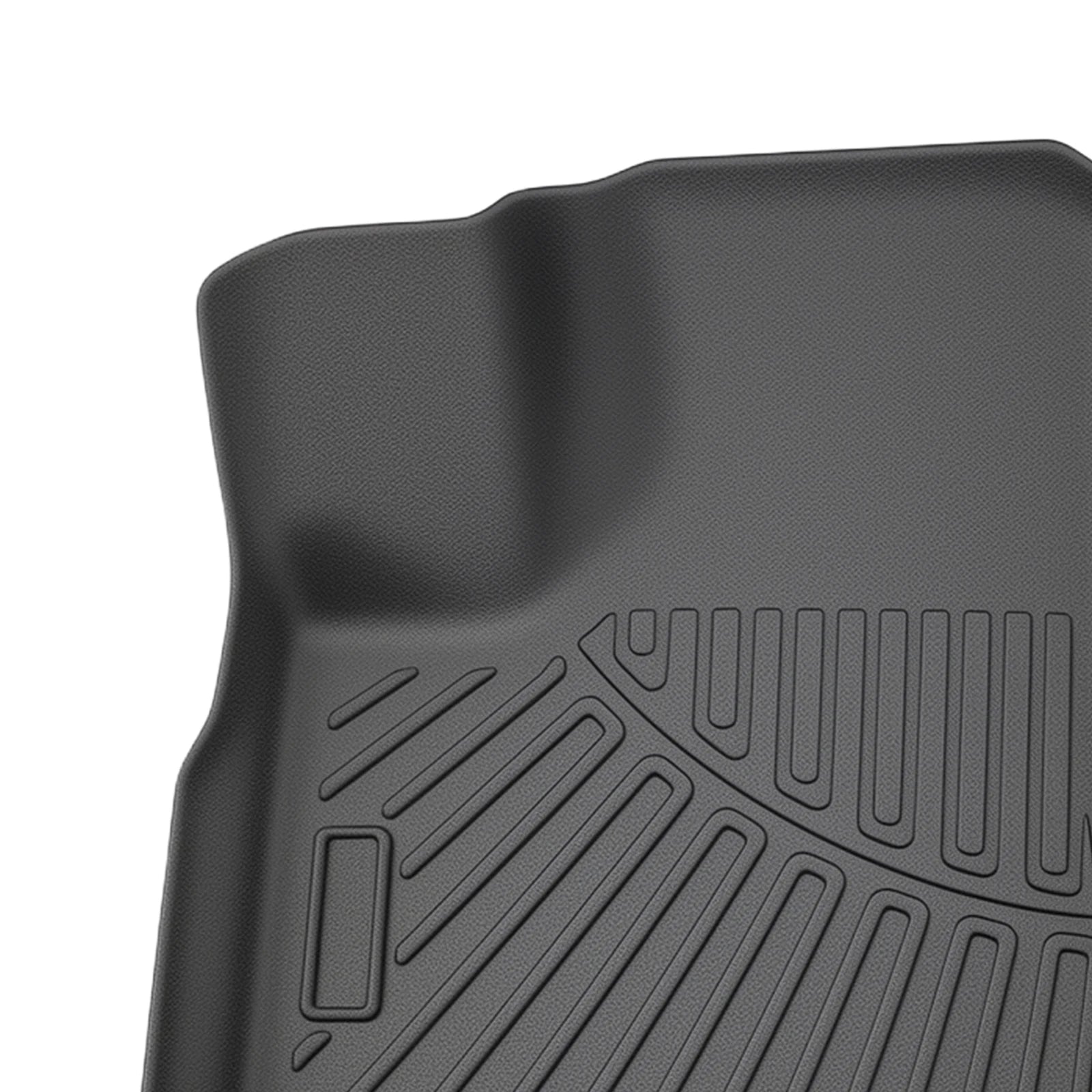 Black Car Carpet Floor Mats for Toyota Highlander Hybrid LE/Limited 14-19 TPE
