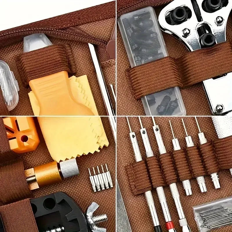 168 Watch Repair Kit - Case Disassembler Opening Rod Kit, Suitable For Watch Repair Enthusiasts - Ideal Gift For Watch Collector
