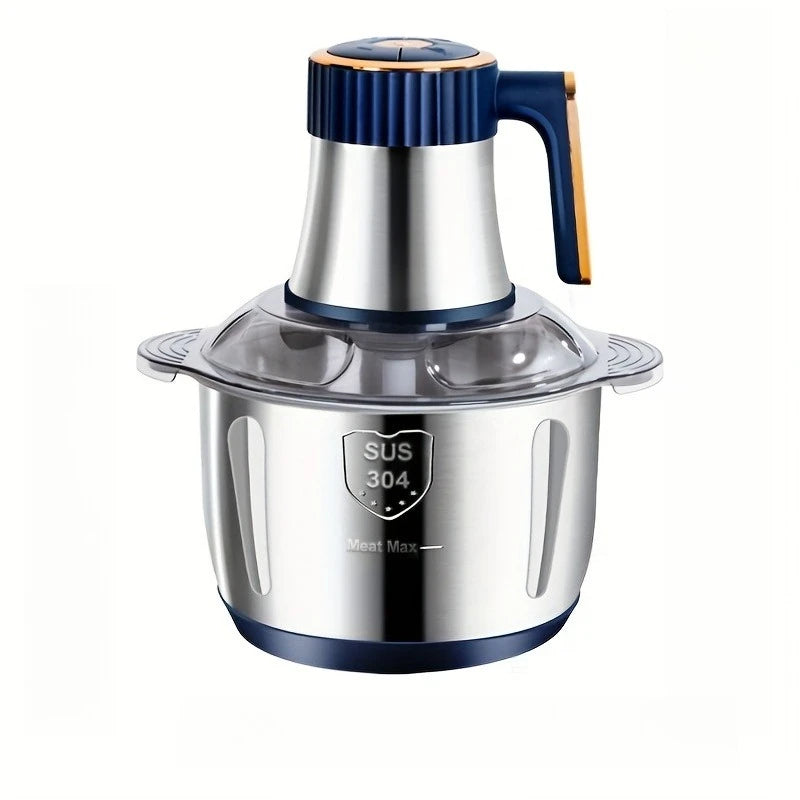 Stainless steel meat grinder and vegetable chopper, food processing machine, food chopper meat/vegetable/fruit grinder